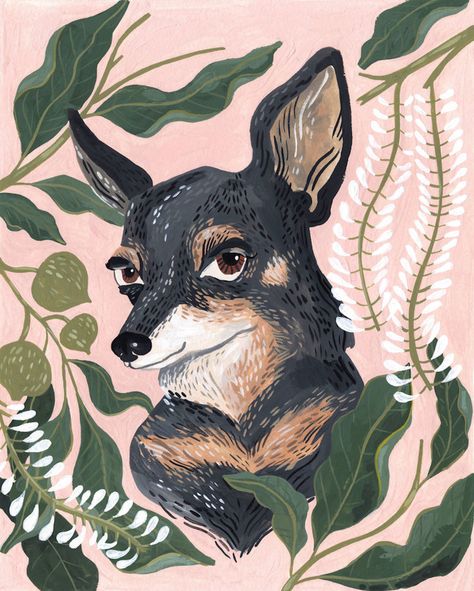 Pet Portraits by Rae Ritchie — Jennifer Nelson Artists Rae Ritchie, Dog Portraits Art, Gouache Illustrations, Dog Artwork, Dog Illustration, Dog Paintings, Portrait Illustration, Portrait Artist, Custom Pet Portraits