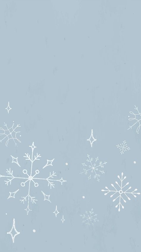 Natal, Snowflakes Wallpaper Aesthetic, Phone Wallpaper Winter, Snowflake Illustration, Christmas Instagram Story, Blue Christmas Background, January Wallpaper, Snowflake Wallpaper, Iphone Wallpaper Winter