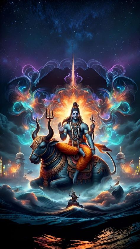 Shiv Shakti Drawing, Ganesh Shiva, Mahadev Wallpaper, God Blessings, Hara Hara, Mahadev Quotes, Interesting Quizzes, Pictures Of Shiva, Ganpati Decoration Design