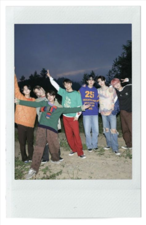 polaroid ot7 Flowers, Enhypen Memorabilia, Enhypen Polaroid, Kpop Aesthetic, Orange Flowers, Bts, Orange, Quick Saves