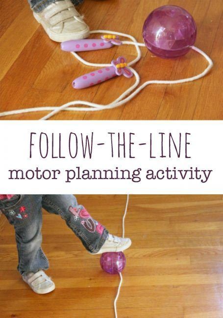 Kids will love this indoor play motor planning activity! Sensory Classroom, Sensory Kids, Coordination Activities, Pediatric Physical Therapy, Occupational Therapy Activities, Motor Planning, Simple Activities, Sensory Diet, Pediatric Occupational Therapy