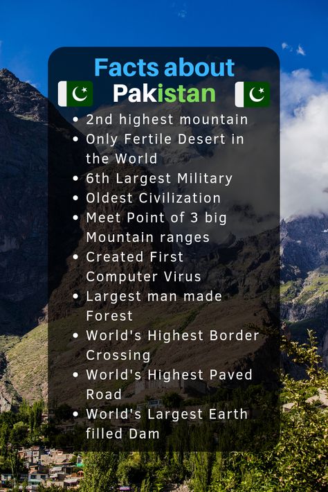 Pakistan is the 7th largest country in the world in terms of population. Pakistan plays very important role in the world's politics and very important country for Muslim nations. Pakistan's image in the international media is not very good. But it's not the reality Pakistan is very important nation in the world. We'll show you 20 amazing and unknown facts about Pakistan which will change your perception about Pakistan. Facts About Pakistan, Pakistan History, Information About Pakistan, Pakistan Country, Pakistan Pictures, Learn Reading, Logic And Critical Thinking, 10 Amazing Facts, Pakistan Images