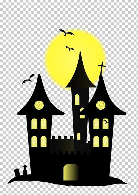 Tumblr, Halloween Castle Drawing, Haunted Castle Drawing, Black And White Castle, Castle Clip Art, Castle Png, Castle Cartoon, Artwork Black And White, Castle Halloween