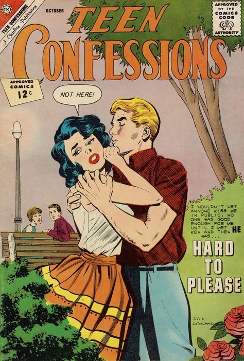 Romance Comics, Pop Art Comic Girl, Retro Romance, Charlton Comics, Comic Book Girl, Comic Book Art Style, Vintage Pop Art, Comic Poster, Pop Art Comic