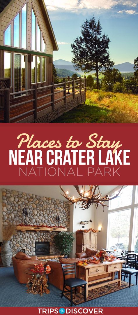 7 Best Places to Stay Near Crater Lake National Park Park Bathroom, Crater Lake Lodge, Oregon Lakes, Crater Lake Oregon, Visit Oregon, Oregon Vacation, Mini Mundo, Oregon Road Trip, 7 Wonders