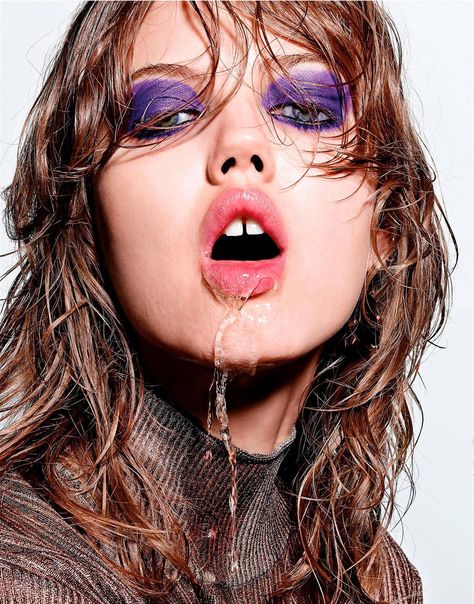 Make Up Art, Richard Burbridge, Lindsey Wixson, Gap Teeth, Beauty Shoot, Beauty Shots, Editorial Makeup, Beauty Editorial, Up Girl