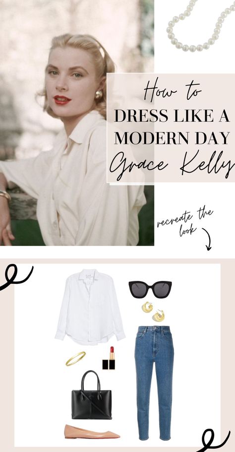 How to Have a Modern-Day Grace Kelly Style - MY CHIC OBSESSION Timeless And Classic Fashion, Dress Like Grace Kelly, Grace Kelly Soft Classic, Classic Style Winter Outfits, Modern Classic Fashion Woman, Parisian Date Outfit, Cute Classic Style, Grace Kelly Capsule Wardrobe, Grace Kelly Style Inspiration