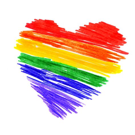Rainbow heart. A rainbow heart on a white background , #ad, #heart, #Rainbow, #rainbow, #background, #white #ad Lgbtq Quotes, Lgbt Quotes, Rainbow Parties, Screen Painting, Rainbow Paint, Rainbow Connection, Rainbow Painting, Lgbtq Flags, Rainbow Background