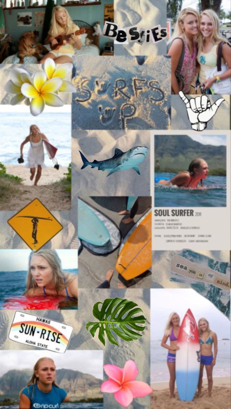 Aesthetic soul surfer collage wallpaper/ lockscreen Soul Surfer Wallpaper, Soul Surfer Outfits, 80s Surfer Aesthetic, Surfer Girl Aesthetic Wallpaper, Soul Surfer Aesthetic, Surfer Girl Wallpaper, Surf Aesthetic Wallpaper, Surfing Aesthetic Wallpaper, Surfer Collage