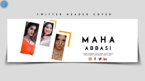 How to Make Twitter Header On pixelLab picsart Photoshop | Twitter cover design | Zarraq Creation Photoshop, Cover Design, Twitter Header Design, Header Design, Twitter Cover, Start Where You Are, Twitter Header, Facebook Cover, Twitter