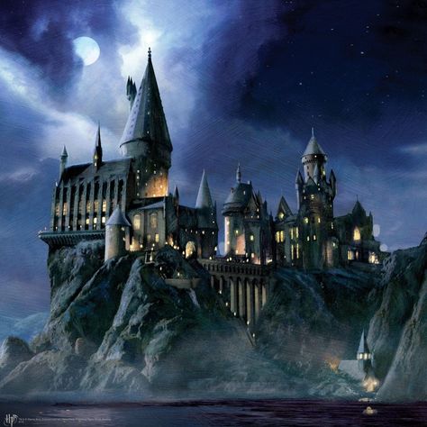 Howard Harry Potter, Hogwarts Gif, Fan Art Harry Potter, Hogwarts Tattoo, Harry Potter Castle, Harry Potter Hogwarts Castle, Art Harry Potter, Harry Potter Painting, Tapeta Harry Potter