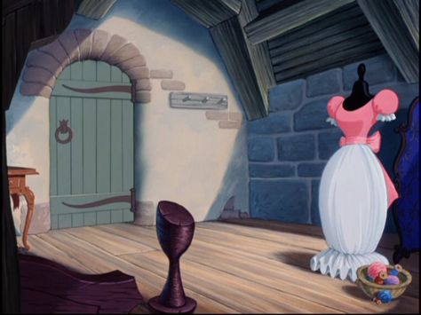 Animation Backgrounds   Cinderella's room Disney Cottage, Cinderella Background, Cinderella Room, Disney Core, Cinderella Aesthetic, Cinderella 1950, Lost Frequencies, Disney Crossover, Disney Rooms