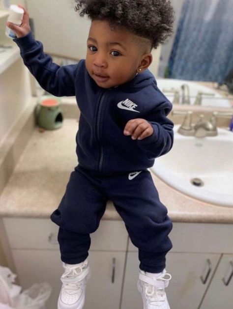 Baby Boy Hairstyles, Baby Boy Outfits Swag, Black Baby Boys, Baby Boy Swag, Cute Mixed Babies, Black Baby Girls, Cute Black Babies