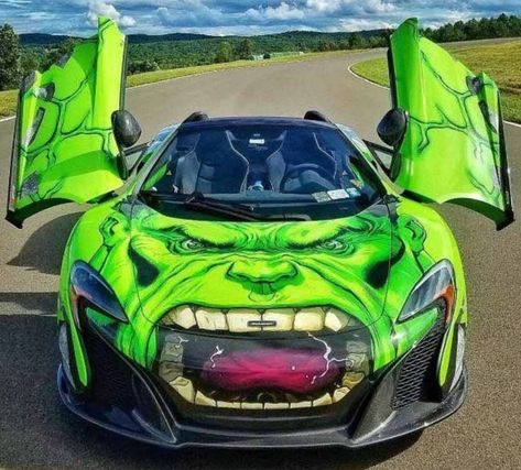 Our Favourite 7 Superhero Vehicle Vinyl Wraps Exotic Sports Cars, Car Paint Jobs, Custom Cars Paint, Car Wraps, Dream Cars Jeep, Top Luxury Cars, Custom Muscle Cars, Lamborghini Cars, Cool Sports Cars