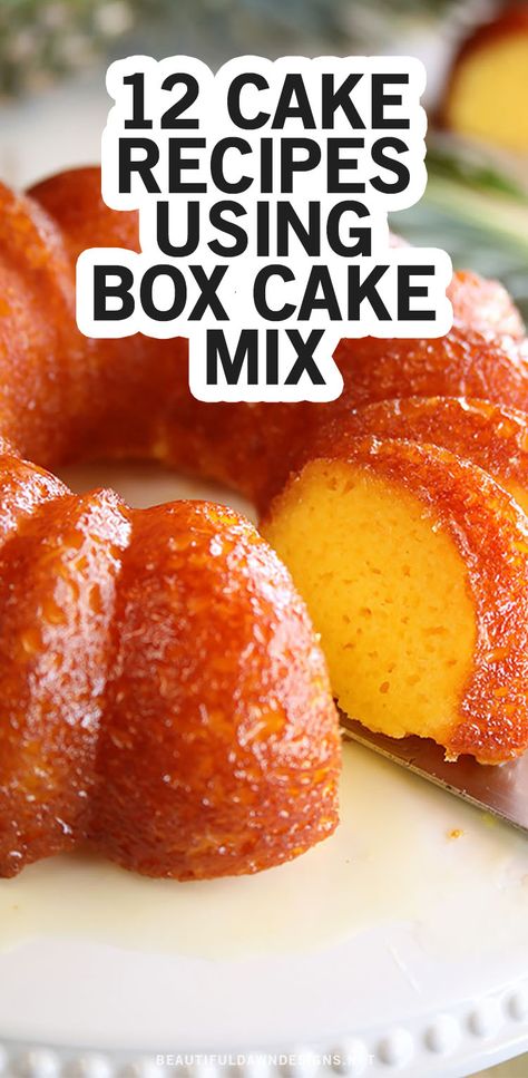 Pie, Pineapple Upside Down Cake Recipe Using Box Cake, Best Cake Box Mix Recipe, Bundt Cakes Recipes From Mix Boxes, Cream Cheese Pound Cake With Box Cake, Spice Bundt Cake Recipes From Mix Boxes, Box Cake Pound Cake Recipe, Pumpkin Bundt Cake Recipes From Mix Boxes, Bundt Cake Using Cake Mix Boxes