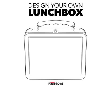 Encourage your little foodie to design her ideal lunchbox. Lunch Box Craft For Preschool, Lunch Box Drawing, Lunchbox Drawing, Catering Flyer, Lunchbox Printables, Elementary School Art, Substitute Teaching, Back To School Art, Math And Science