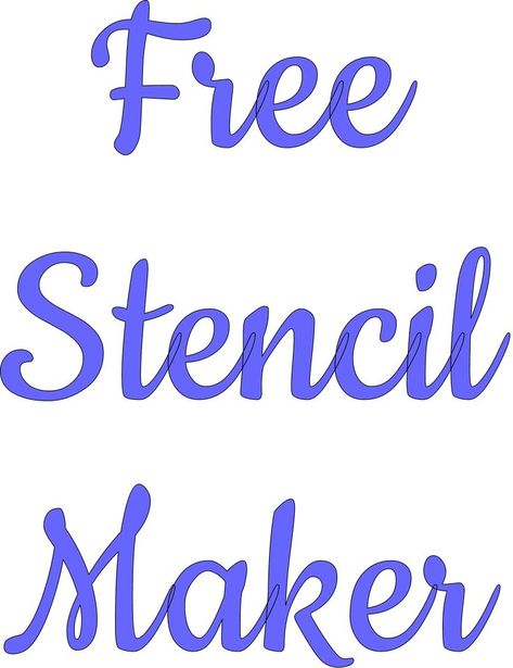 "Free Stencil Maker" stencil. Print, customize, or make your own free at ht… | Free stencils printables templates, Free stencil maker, Stencils printables templates Patchwork, Airbrush Templates Free Printable, Make Your Own Stencils Free Printable, Woodburning Stencils Free Pattern, Silhouette Art Stencils Free Printable, Cookie Stencils Templates Free Printable, Printable Fonts Free Templates, Free Printable Stencils Templates, Free Printable Signs Templates