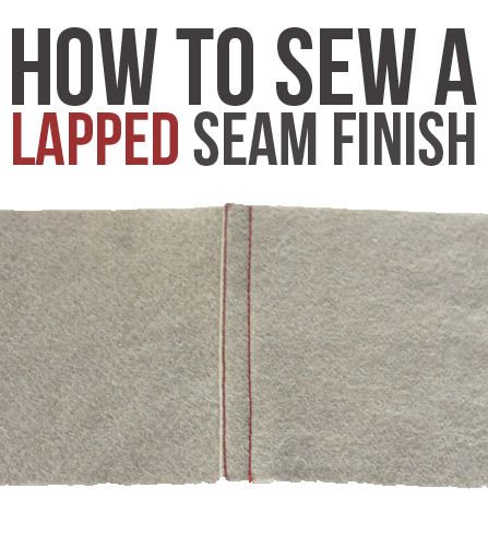 Lapped Seam Tutorial Goats, Pigs, Encouragement, Sewing, Guinea Pigs, Lapped Seam, Slip Stitch, Read More, To Learn