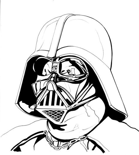 Vader by Callista1981 on DeviantArt Darth Vader Helmet Drawing, Darth Vader Png, Star Wars Zeichnungen, Darth Vader Pictures, Darth Vader Drawing, Darth Vader Quotes, Darth Vader Comic, Darth Vader Tattoo, Darth Vader Face