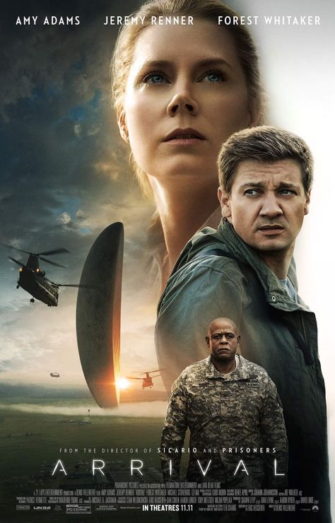 ARRIVAL Arrival Film, Arrival Movie, Tam Film, Arrival Poster, Clemence Poesy, Forest Whitaker, Beau Film, Denis Villeneuve, Mystery Film