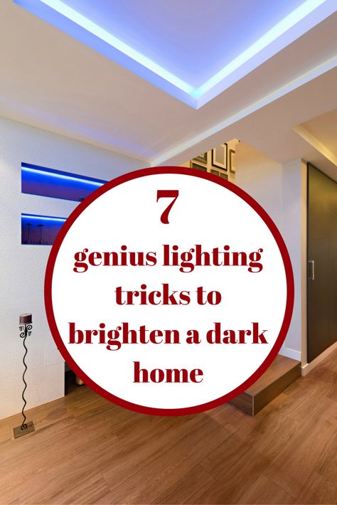 Turning a dreary space into a cheerful oasis isn’t an impossible task—even if the room doesn’t get much sunlight. Here are seven brilliant ways to brighten up your space. Lighting Options For Dark Rooms, Dark Apartment Lighting Solutions, Creating Light In Windowless Room, Rooms With No Ceiling Light, Lights That Mimic Sunlight, How To Light A Dark Room, Creating Light In A Dark Room, Bright Wall Lights, How To Light Up Dark Apartment