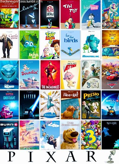 Pixar Best Pixar Movies, Cartoon Movies To Watch, Pixar Movies Characters, Pixar Animated Movies, Pixar Studios, Cartoon Film, Disney Movies List, Disney Cartoon Movies, Dibujos Toy Story