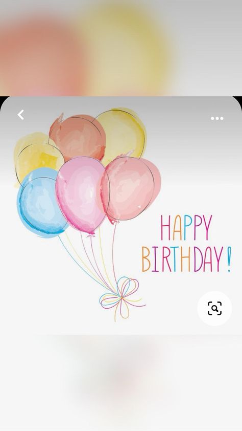 Birthday Postal Card, Watercolor Balloons, Happpy Birthday, Printable Birthday Cards, Free Printable Birthday Cards, Happy Birthday Cards Diy, Happy Birthday Cards Printable, Happy Birthday Cupcakes, Happy Birthday Art
