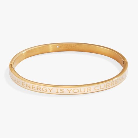 'Your Energy Is Your Currency' Hinge Bangle – ALEX AND ANI Alex And Ani, Alex And Ani Bracelets, Hinged Bangle, Hinges, Bangles, Energy