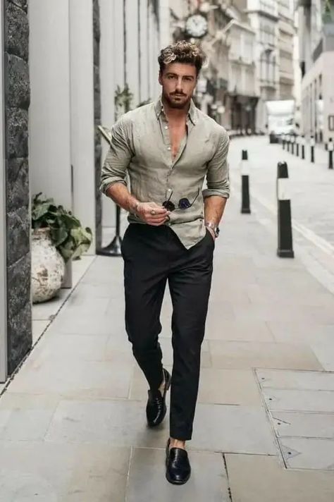 Discover Top 17 Men's Shirt & Black Pant Combos for a Dapper 2024 Look GentsOsprey