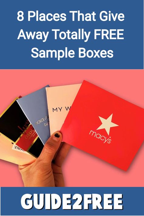 8 Places That Give Away Totally FREE Sample Boxes Free Perfume Sample, Free Sample Boxes, Walmart Baby, Free Baby Samples, Baby Samples, Sampler Box, Sample Box, Perfume Samples, Personal Care Items