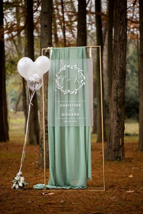 Acrylic Wedding Welcome Sign, Wedding Entrance Sign, Branch Wreath, Sage Fabric, Wedding Sign Decor, Inexpensive Wedding Invitations, Olive Wreath, Acrylic Wedding Sign, Outdoor Wedding Ideas