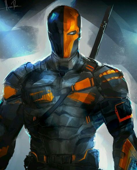 Deathstroke Sketch, Dc Deathstroke, Deathstroke The Terminator, Slade Wilson, Comic Villains, Univers Dc, Dc Villains, Marvel Vs Dc, Deathstroke