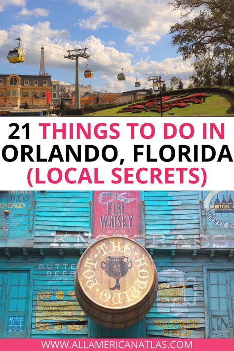 Check out this local's guide to what to do in Orlando besides the theme parks, including the best non-touristy things to do in Orlando if you want something off the beaten path. These are the best Orlando travel tips if you want to see the real Orlando, Florida. Parks In Orlando Florida, Must Do In Orlando Florida, Orlando Without Theme Parks, What To Pack For Orlando Florida, Orlando Florida International Drive, Things To Do In Florida Orlando, What To Do In Orlando Besides Disney, Places To Visit In Orlando Florida, Non Disney Things To Do In Orlando