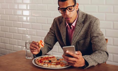 Table for one: how eating alone is radically changing our diets | Life and style | The Guardian Diet And Nutrition, Table For One, Eating Alone, Modern Magic, Eat Together, Chocolate Mugs, Chocolate Mug Cakes, People Eating, Ready Meal