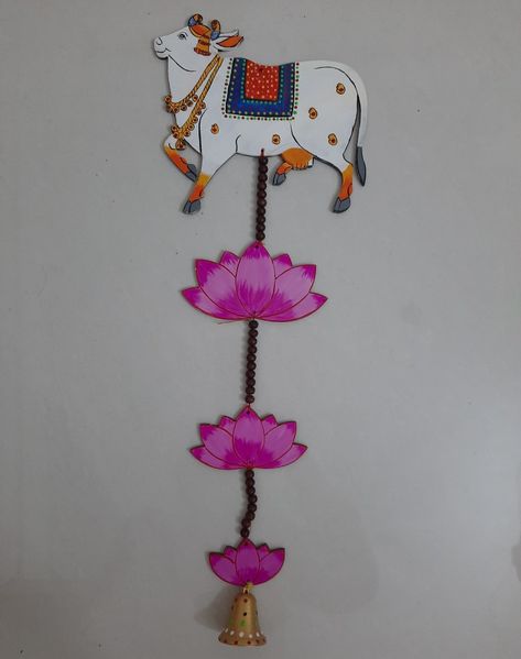 Cow Pichwai, Pooja Decor, Pichwai Painting, Lippan Art, Pichwai Paintings, Hanging Home Decor, Wall Hanging Decor, Painting Wall, Hanging Wall Decor