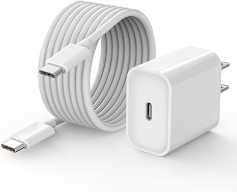 10 FT Long iPad Pro Charger, [Apple MFi Certified] 20W Android Charger iPad Charger Block + 10 FT USB C to C Cable for iPad Pro 12.9/11 inch 2021/2020/2018, iPad Air 5th/ 4th Gen, iPad Mini 6th Gen Le Rosey, Study Accessories, Ipad Charger, Apple Charger, Usb C Cable, Charger Cord, Iphone Charger, Ipad Pro 12 9, Samsung Galaxy S23