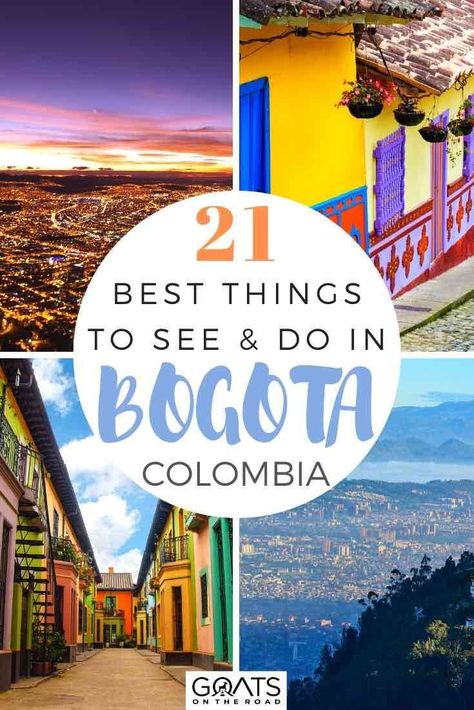 Looking for the best things to do in Bogota, Colombia? We’ve got some unique and fun things for your itinerary, including what local food to try, where the local markets are, the Gold museum and more. You’ll have plenty of tips and ideas for your vacation. | #colombia #bogotatravel #wanderlust Bogota, South America Destinations, Medellin, Trip To Colombia, Colombia Travel, South America Travel, Travel Stories, America Travel, Walking Tour