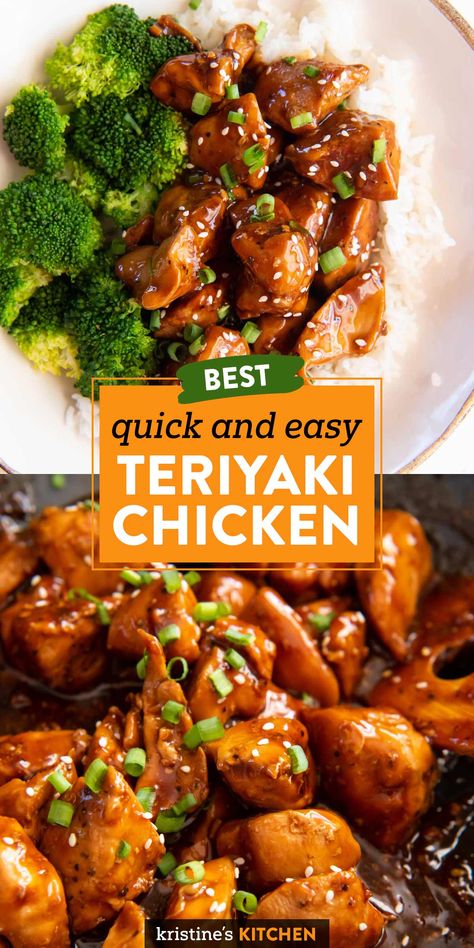 Low Fodmap Teriyaki Chicken, Teriyaki Chicken Recipe Instant Pot, Terriaki Chicken Recipe Dinners Easy, Leftover Chicken Teriyaki Recipes, Tariakie Chicken Recipe, Terrikye Chicken Recipe, Teriyaki Chicken With Store Bought Sauce, Easy Teriyaki Chicken With Bottle Sauce, Teriyaki Chicken Stove Top