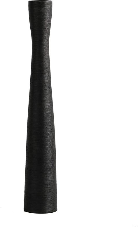 Amazon.com: AETVRNI Ceramic Vase - Black Vases for Decor,16'' Tall Floor Vase for Pampas Grass,Minimalism Style Flower Vase for Modern Decorative,for Entryway, Bookshelf,Fireplace Mantel,Shelf,Black 40cm : Everything Else Floor Vases Decor Tall, Black Floor Vase, Entryway Bookshelf, Floor Vases Decor, Bookshelf Fireplace, Vase For Pampas, Black Wood Floors, Black Vases, Tall Floor Vases