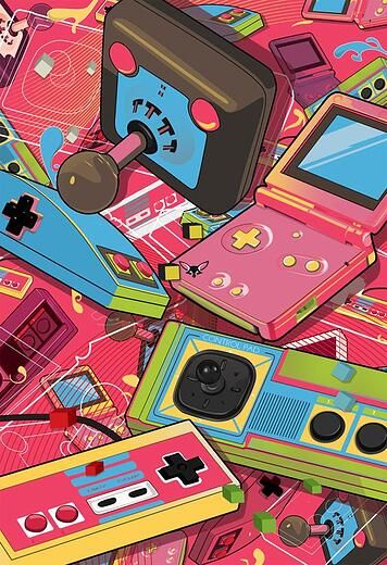 90s Video Games, Arcade Retro, 90s Art, 8bit Art, Illustration Photo, Gambling Party, Gambling Games, Retro Arcade, Retro Videos