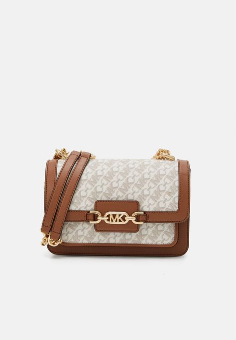 MICHAEL Michael Kors HEATHER - Across body bag - vanilla/lugg/brown - Zalando Women Accessories, Michael Kors, Across Body Bag, Women Accessories Bags, Body Bag, Heathers, Bag Accessories