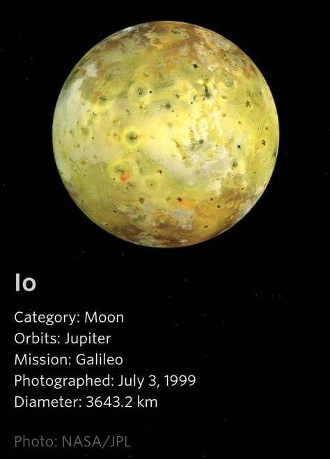 Io Moon Of Jupiter, Io Moon, Jupiters Moon, Outer Space Wallpaper, Jupiter Planet, Jupiter Moons, Astronomy Facts, Planets And Moons, Space Facts