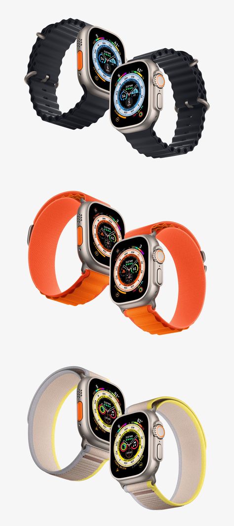 Ultra Apple Watch, Apple Watch 9, Apple Watch Ultra 2, Watch Graphic Design, Apple Ultra Watch, Ultra Watch, Apple Watch Colors, Mobile Watch, Apple Gadgets