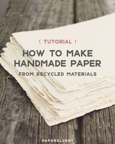 Diy Buch, Diy Papier, Paper Diy, Handmade Beauty Products, Gifts Handmade, Handmade Books, Diy Book, Scrap Paper, Tutorial Diy