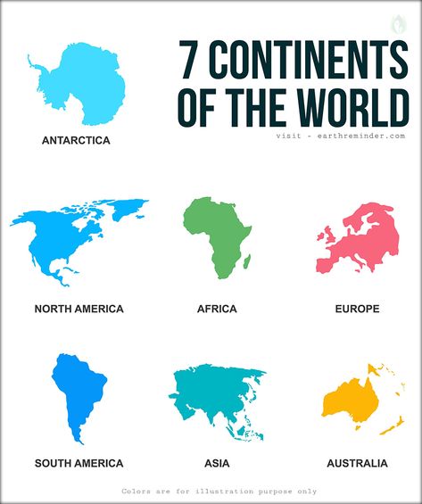 All Continents World Maps, Travel To All 7 Continents, 7 Oceans Of The World, Continent Of The World, World Map Continents And Oceans, 7 Continents Of The World, 7 Continents Map, 7 Continents Activities, World Map With Continents