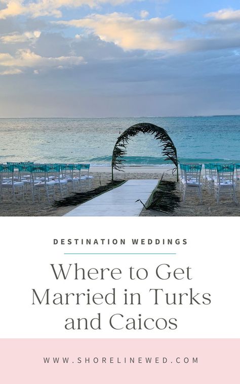 Wedding In Turks And Caicos, Cruise Beach Wedding, Beach Wedding Just The Two Of Us, Turks And Caicos Wedding Venue Resorts, Best Beach Wedding Locations, Modern Beach Wedding, Turks And Caicos Wedding, Turks And Caicos Resorts, Best Destination Wedding Locations