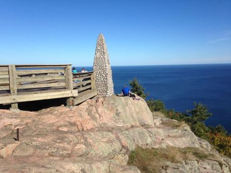 View of Lake Superior from Sugarloaf Mountain; Marquette, MI Lake Superior, Sugarloaf Mountain Michigan, Sugarloaf Mountain, Mountain Pictures, Pure Michigan, Northern Michigan, Girls Weekend, Photo Inspiration, Trip Advisor