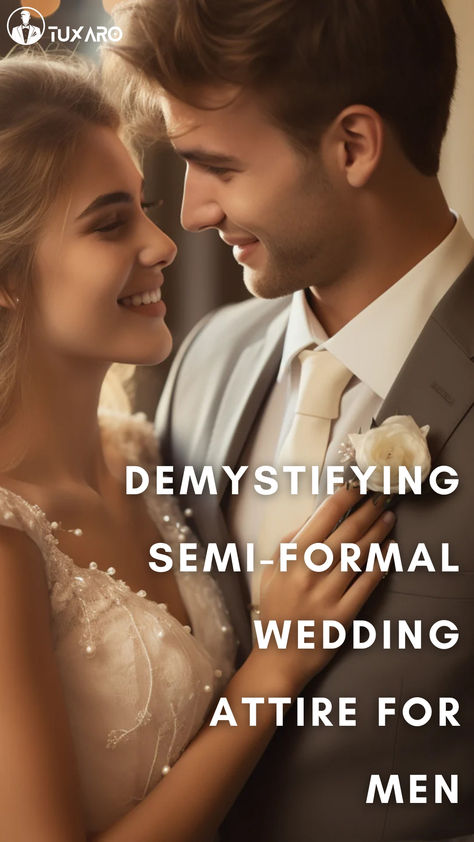 Cracking the dress code for a wedding can often feel like navigating a labyrinth, especially when it reads "semi-formal." The term, though granting some freedom, can also pose challenges in interpreting the perfect attire for the occasion. But fret not! Our guide on semi-formal wedding attire for men is here to decode the enigma, ensuring you step into the celebration with sophistication and style! Semi Formal Wedding Outfit Men, Formals For Men Wedding, Men’s Summer Wedding Outfit Semi Formal, Men’s Semi Formal, Semiformal Wedding Attire, Semi Formal Wedding Attire Men, Formal Wedding Attire For Men, Mens Semi Formal Outfit, Mens Semi Formal Wear