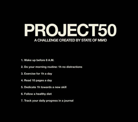 45 Shift Challenge, Project 50 Challenge Aesthetic, Project 50 Aesthetic, Project50 Challenge, Project 50 Challenge, Project 50, 50 Aesthetic, Daily Progress, Healthy Morning Routine