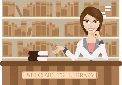 The School Librarian:  Being a Good Professional Library Assistant, Future Library, Education Resume, Student Jobs, School Librarian, Summer Jobs, Library Lessons, Banner Printing, School Library